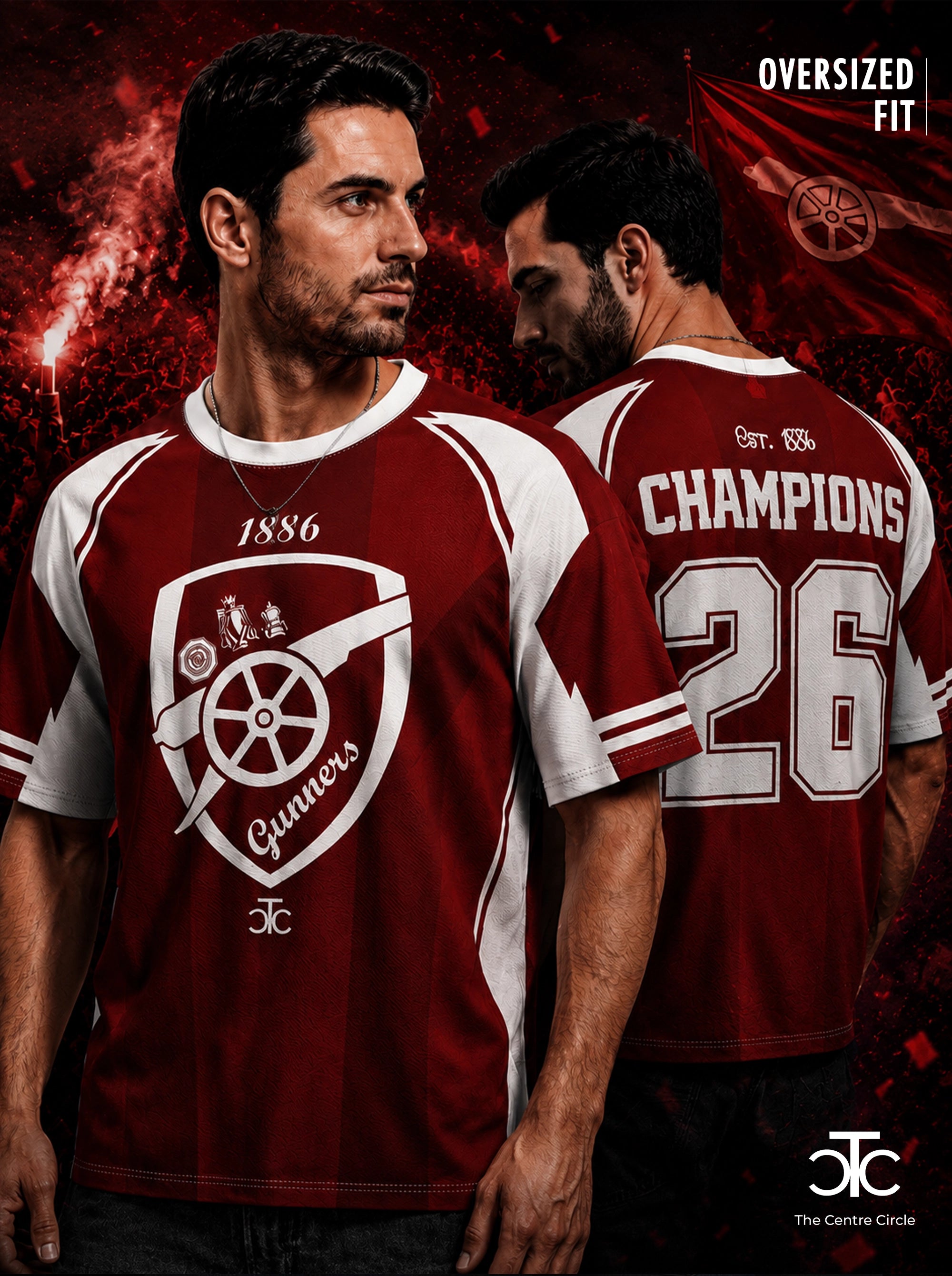 CHAMPIONS OVERSIZED T-SHIRT