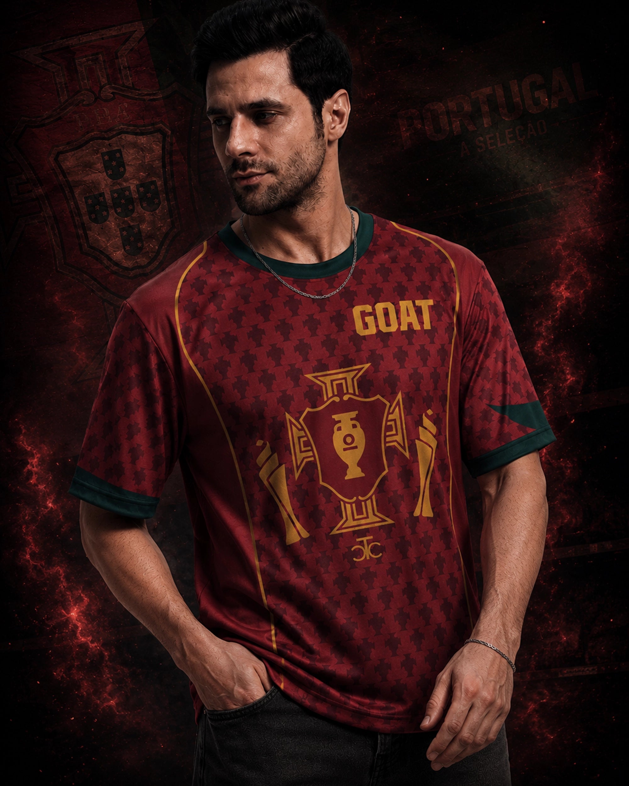 PORTUGAL GOAT OVERSIZED T-SHIRT