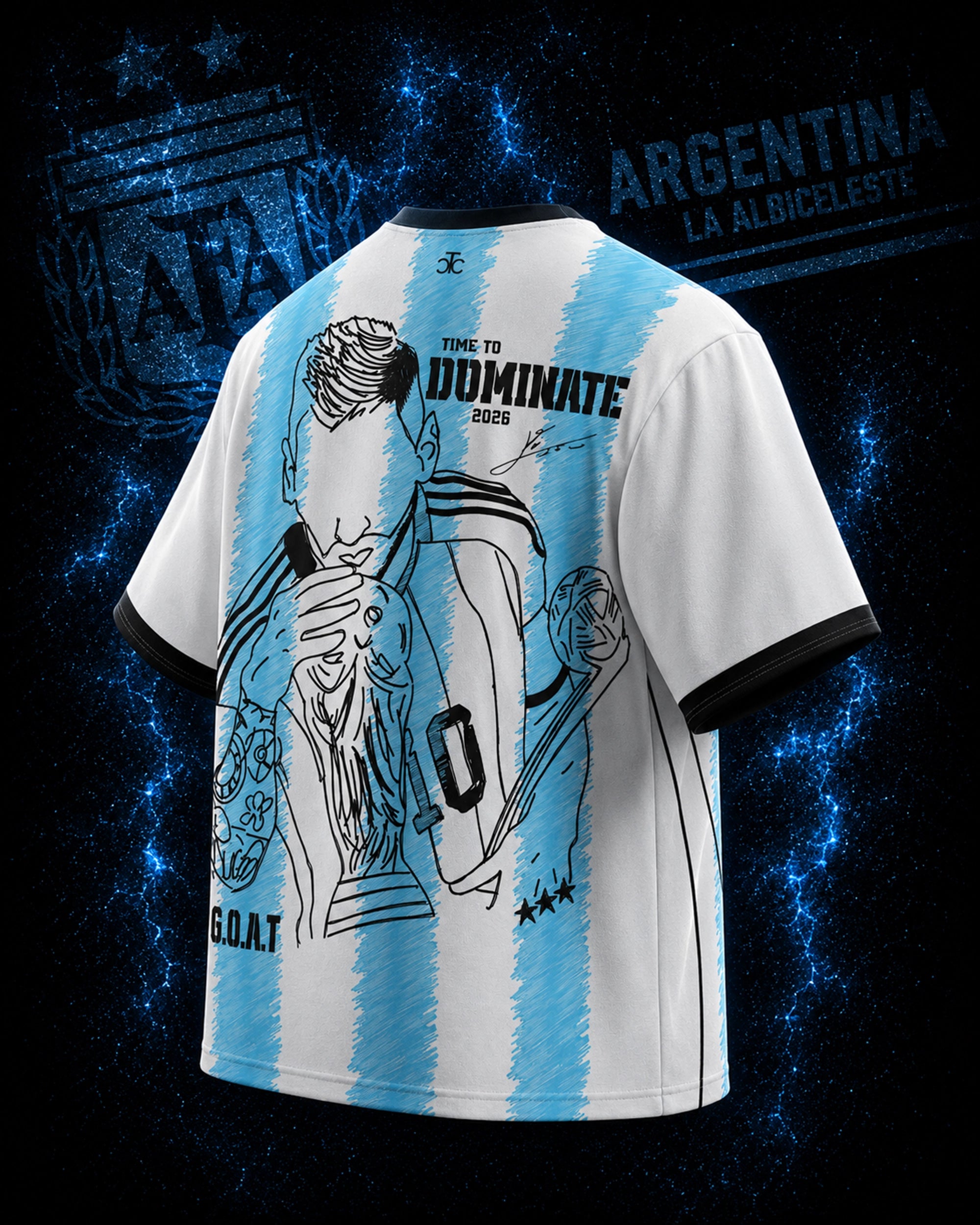 ARGENTINA GOAT OVERSIZED T-SHIRT